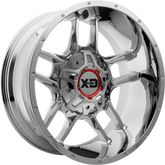 XD 20x9 XD839 Clamp Chrome +18mm