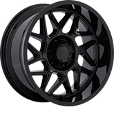 Moto Metal 20x9 MO812 Turbine Gloss Black +1mm