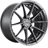 Niche 20x10.5 M197 Sector Gloss Anthracite +40mm