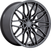 Niche 20x10.5 NC277 Calabria 5 Matte Gunmetal +38mm