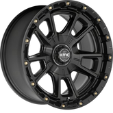 KMC 17x9 KM100 Sync Satin Black +18mm