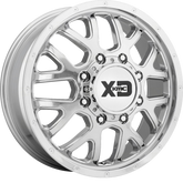 XD 17x6.5 XD843 Grenade Dually Chrome -140mm
