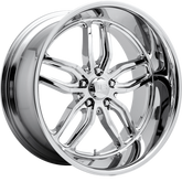 US Mags 18x8 U127 C-Ten Chrome +1mm