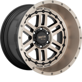 Moto Metal 20x12 MO800 Deep Six Satin Black w/ Bronze Tint -44mm