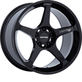 Motegi Racing 18x9.5 MR159 Battle V Blackbird Metallic +38mm