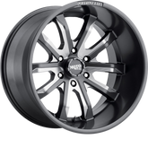 Moto Metal 18x9 MO983 Dagger Satin Gray Milled +18mm