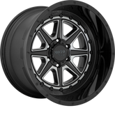 Moto Metal 20x10 MO801 Phantom Gloss Black w/ Gray Tint -18mm