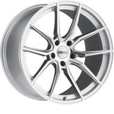 Cray 20x11 Spider Silver w/ Mirror Cut Face +76mm