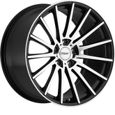 TSW 18x8.5 Chicane Gloss Black w/ Mirror Cut Face +30mm