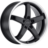 Petrol 20x8.5 P1B Gloss Black w/ Machine Cut Lip +35mm