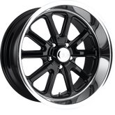 US Mags 17x7 U121 Rambler Gloss Black +1mm