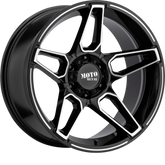 Moto Metal 20x12 MO994 Fang Gloss Black Machined -44mm