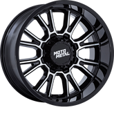 Moto Metal 18x9 MO810 Legacy Gloss Black Machined +20mm