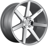 Niche 20x10 M179 Verona Gloss Silver Machined +40mm