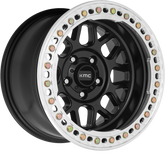 KMC 17x8.5 KM235 Grenade Crawl Beadlock Satin Black +0mm
