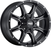Moto Metal 16x8 MO970 Satin Black Milled +0mm