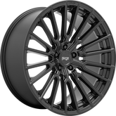 Niche 20x10.5 M250 Premio Matte Black +27mm