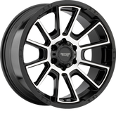 American Racing 20x9 AR933 Intake Gloss Black Machined +18mm