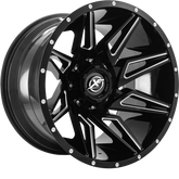 XF Off-Road 20x10 XF-218 Gloss Black Milled -12mm