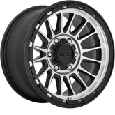 KMC 17x9 KM542 Impact Satin Black Machined -12mm