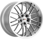 Cray 20x12.5 Eagle Silver w/ Mirror Cut Face and Lip +47mm