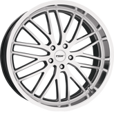 TSW 18x8 Snetterton Hyper Silver w/ Mirror Cut Lip +35mm