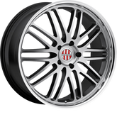 Victor Equipment 18x11 Lemans Hyper Silver w/ Mirror Cut Lip +36mm
