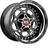 XD 20x9 XD837 Demodog Gloss Black Milled +18mm