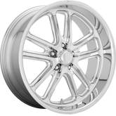 US Mags 18x9.5 U131 Bullet Chrome +1mm