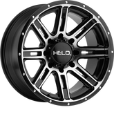 Helo 18x9 HE900 Gloss Black Machined +0mm