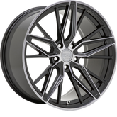 XO 20x9 Zurich Gloss Black Machined w/ Dark Tint +30mm