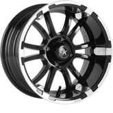 Fairway Alloys 12x6 FA132 Sixer Matte Black Machined -20mm