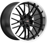 Cray 19x10.5 Eagle Gloss Black w/ Mirror Cut Lip +69mm