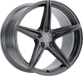 XO 20x9 Auckland Full Brushed Gunmetal +20mm