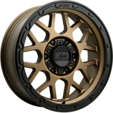 XD 20x9 XD135 Grenade OR Matte Bronze w/ Matte Black Lip +18mm