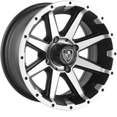 Fairway Alloys 12x6 FA135 Rebel Matte Black Machined -23mm