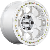 KMC 17x8.5 KM237 Riot Beadlock Machined +0mm