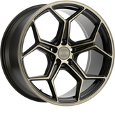 XO 19x10 Helsinki Dark Bronze w/ Brushed Bronze Face +45mm