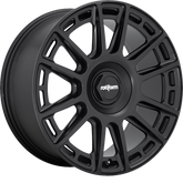 Rotiform 19x8.5 R159 OZR Matte Black +35mm
