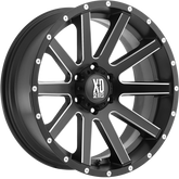 XD 17x9 XD818 Heist Satin Black +30mm