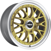 Rotiform 18x8.5 R156 LSR Matte Gold Machined +35mm