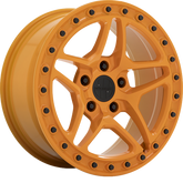 Victor Equipment 17x8 Berg Gloss Orange w/ Black Bolts +10mm