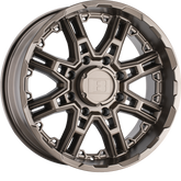 Level 8 18x9 Slingshot Matte Bronze -10mm