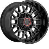 XD 20x9 XD842 Snare Gloss Black w/ Gray Tint +0mm