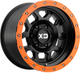 XD 17x9 XD132 RG2 Satin Black -12mm