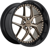 Niche 19x9.5 M227 Vice Matte Bronze w/ Black Ring +48mm