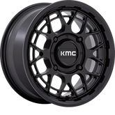 KMC Powersports 15x7 KS139 Technic UTV Matte Black +38mm