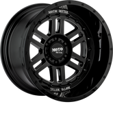 Moto Metal 20x12 MO800 Deep Six Gloss Black Milled -44mm