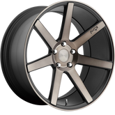 Niche 20x10.5 M150 Verona Matte Black Machined +27mm
