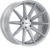 TSW 18x8.5 Clypse Titanium w/ Matte Brushed Face +20mm